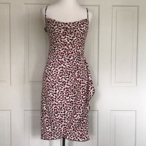 BCBG Paris Pink Multi Cocktail Dress Sz S